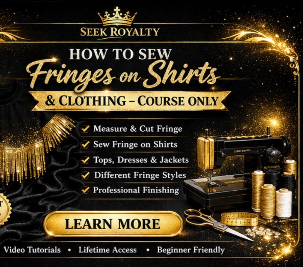 Fringes on Shirts & Clothing Course