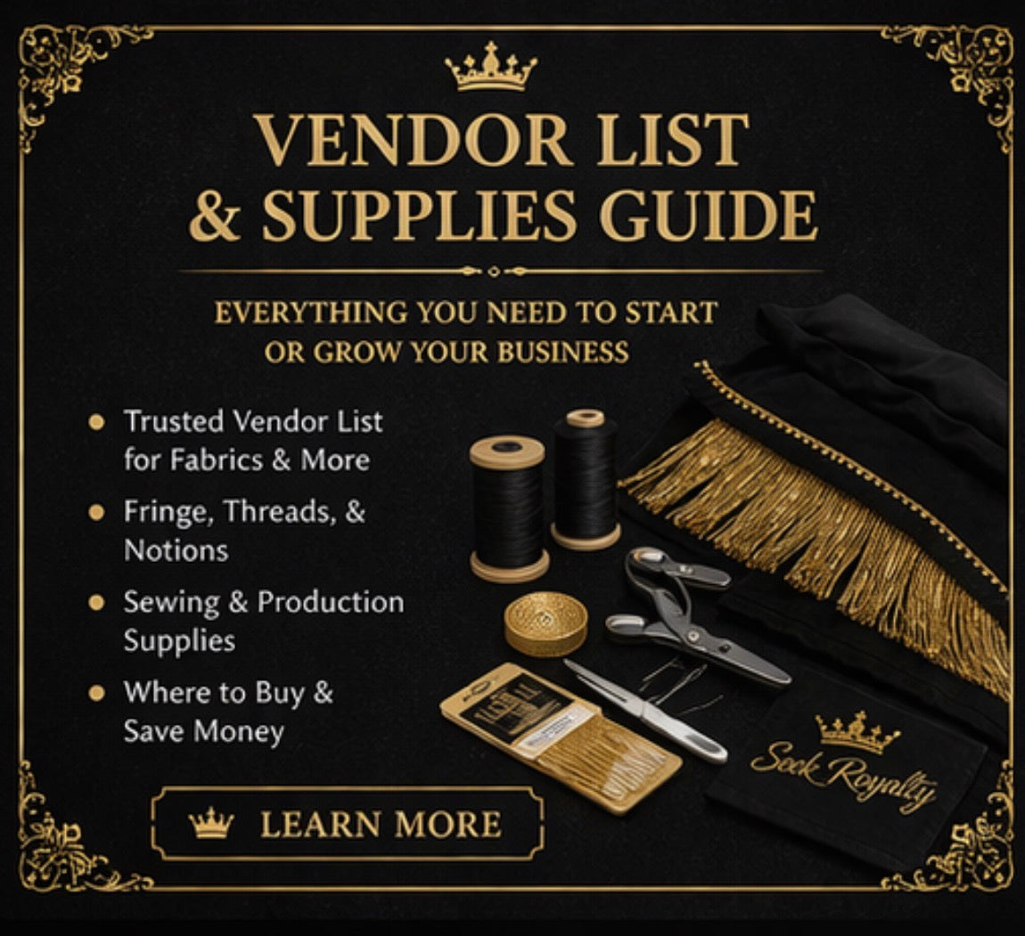 Vendor List & Supplies Guide